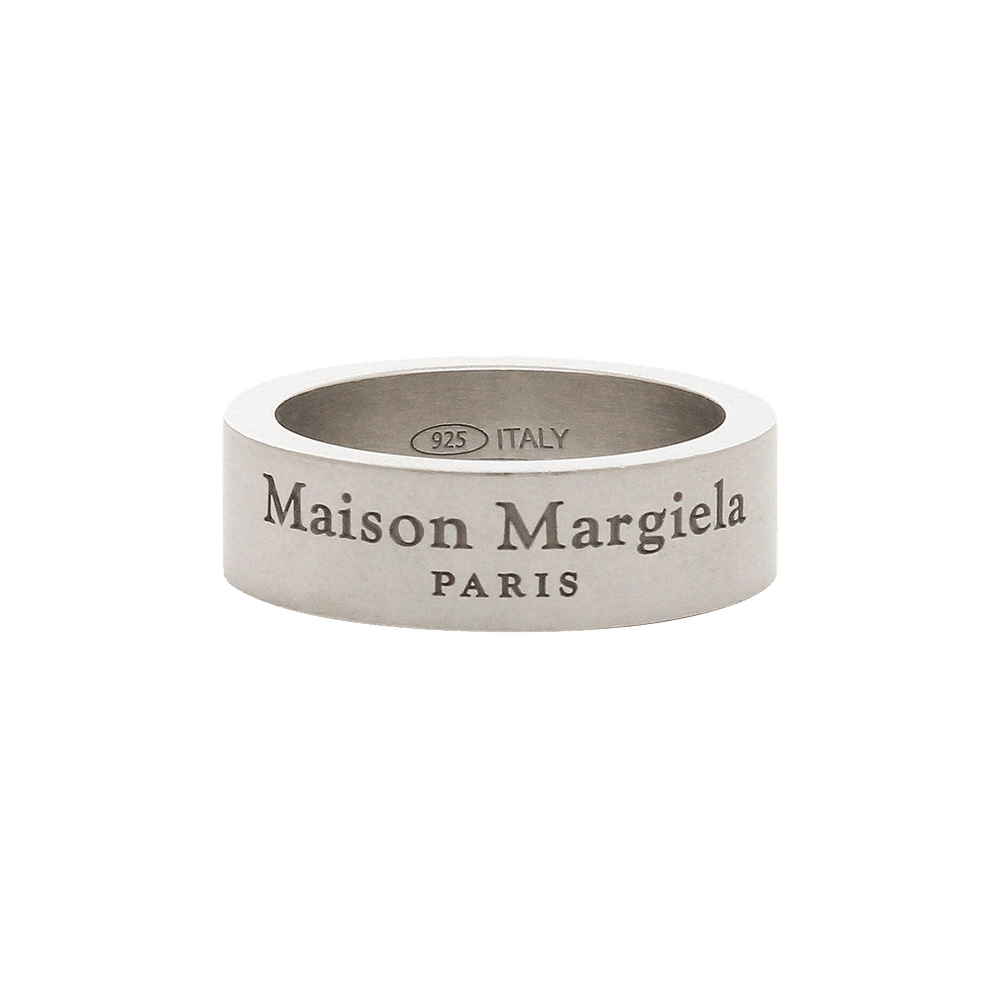 Buy Maison Margiela Logo Ring 'Silver' - SM1UQ0082 SV0158 951 | GOAT