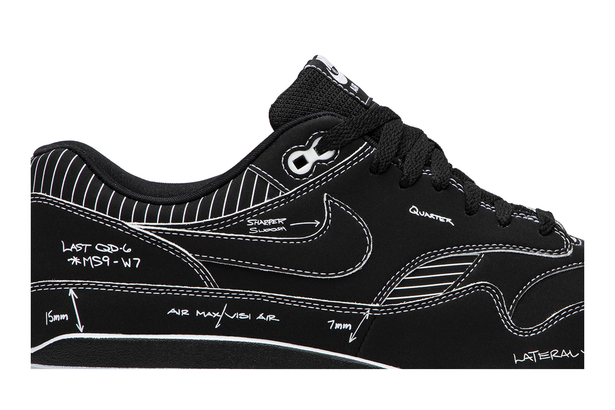 Buy Nike Air Max 1 'Sketch To Shelf - Black' - CJ4286 001 | GOAT