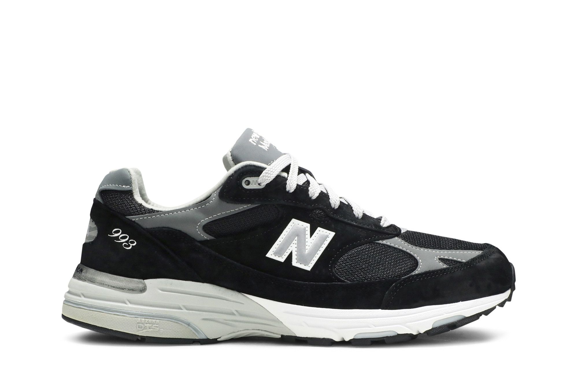 Buy New Balance 993 Made In USA 'Black White' - MR993BK | GOAT