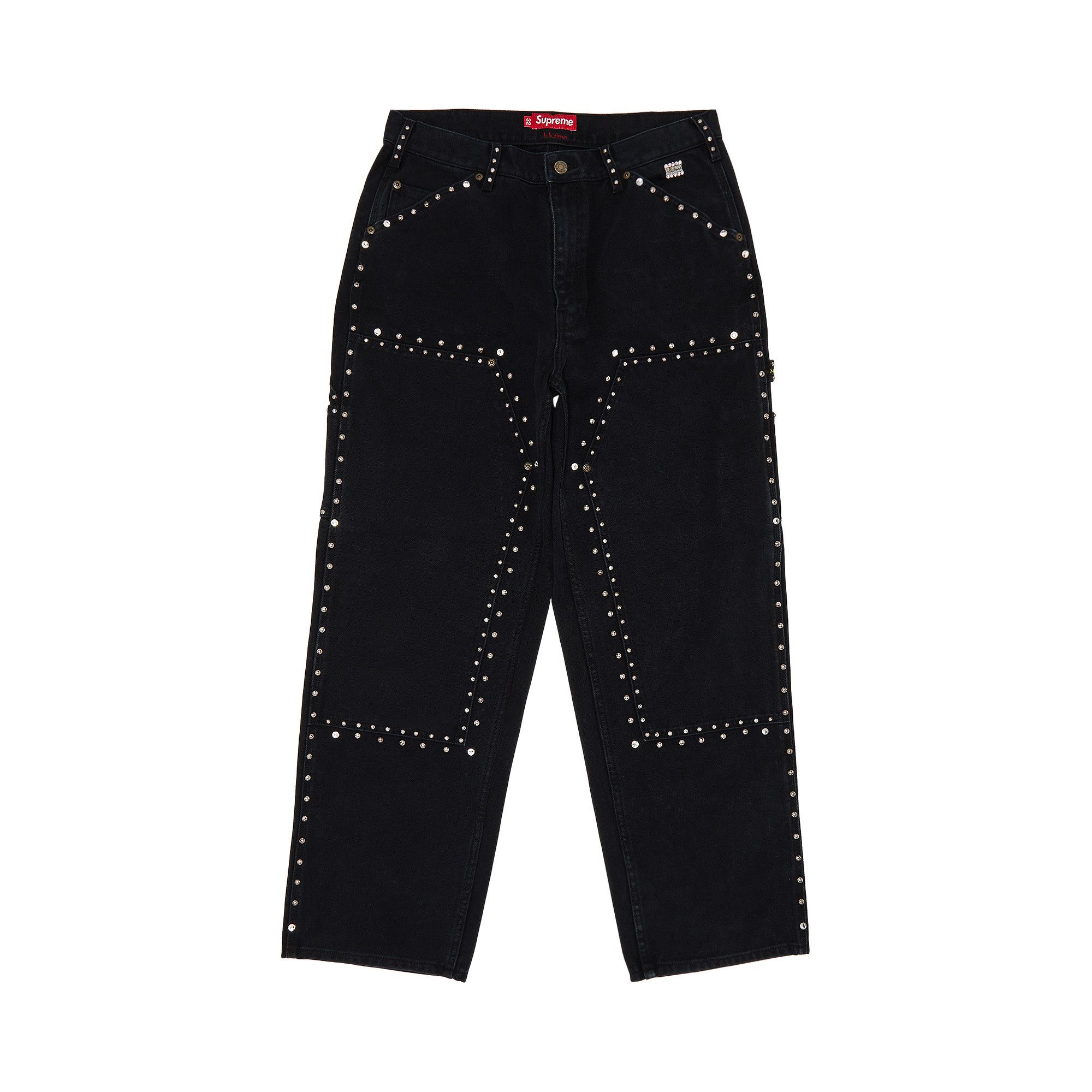 Buy Supreme x b.b. Simon Studded Double Knee Painter Pant 'Black