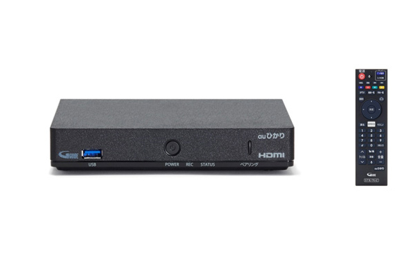 auひかり」のセットトップボックスがAndroid TVに進化――4K動画再生や