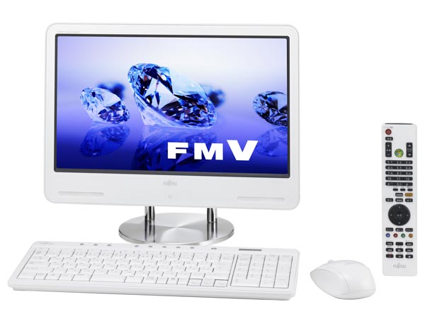 全モデル地デジ対応のコンパクトな液晶一体型――「FMV-DESKPOWER F