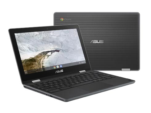 ASUS、法人向けの2in1タイプChromebook「ASUS Chromebook Flip C214MA