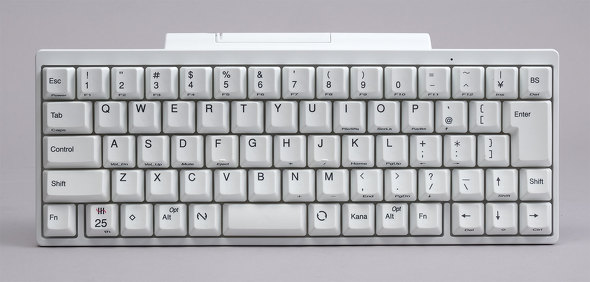 PFUの真っ白な「HHKB Professional HYBRID Type-S 雪」を試す：雪を