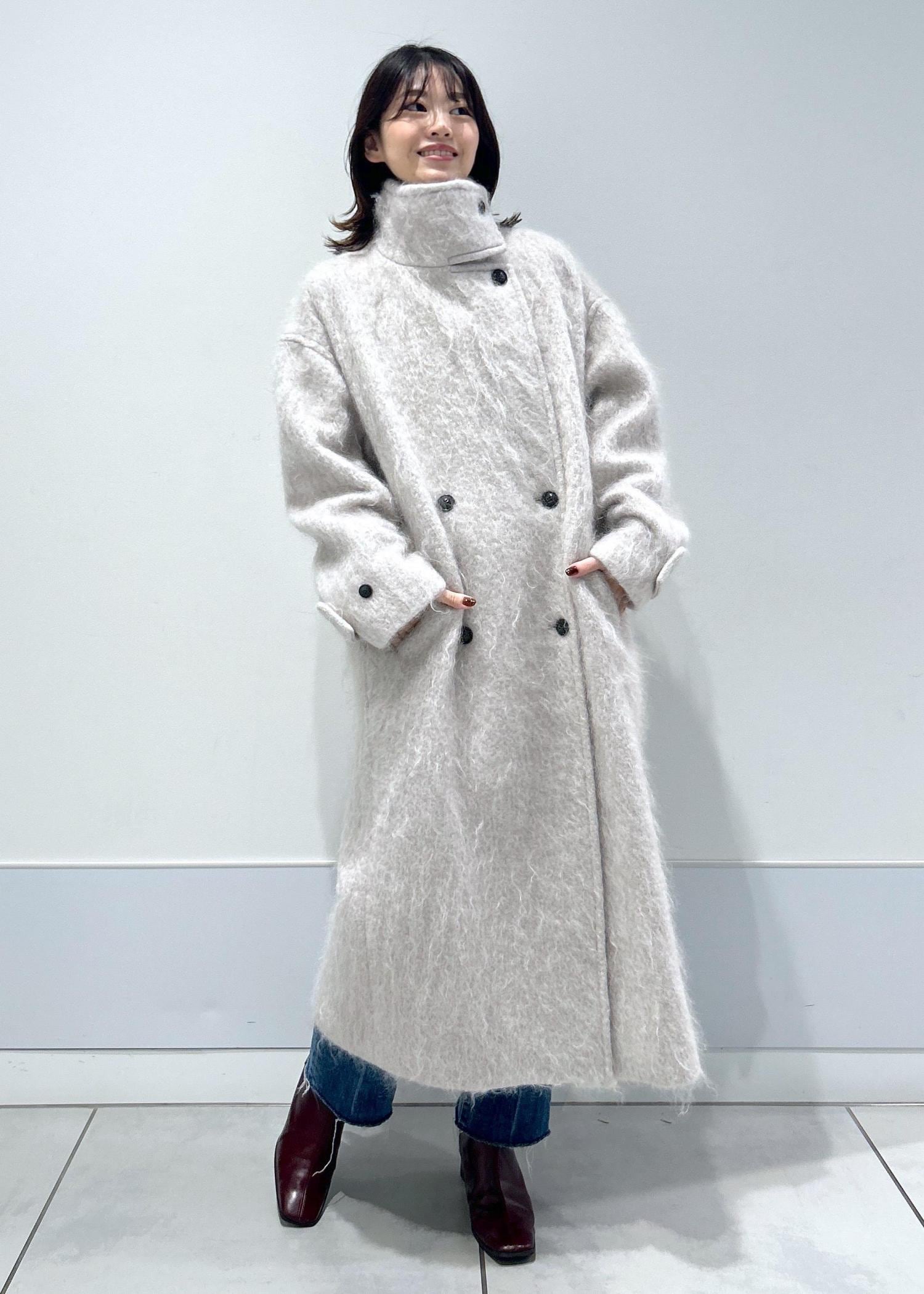 モヘアシャギーコート 先行入荷！ / haru / SALON adam et ropé ｜J