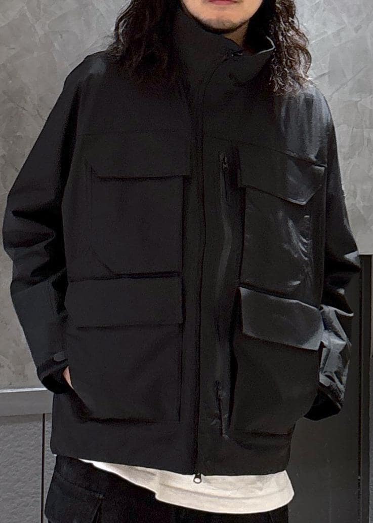 別注》【DESCENTE ALLTERRAIN 81】STAND COLLAR SHELL JACKET NP WITH