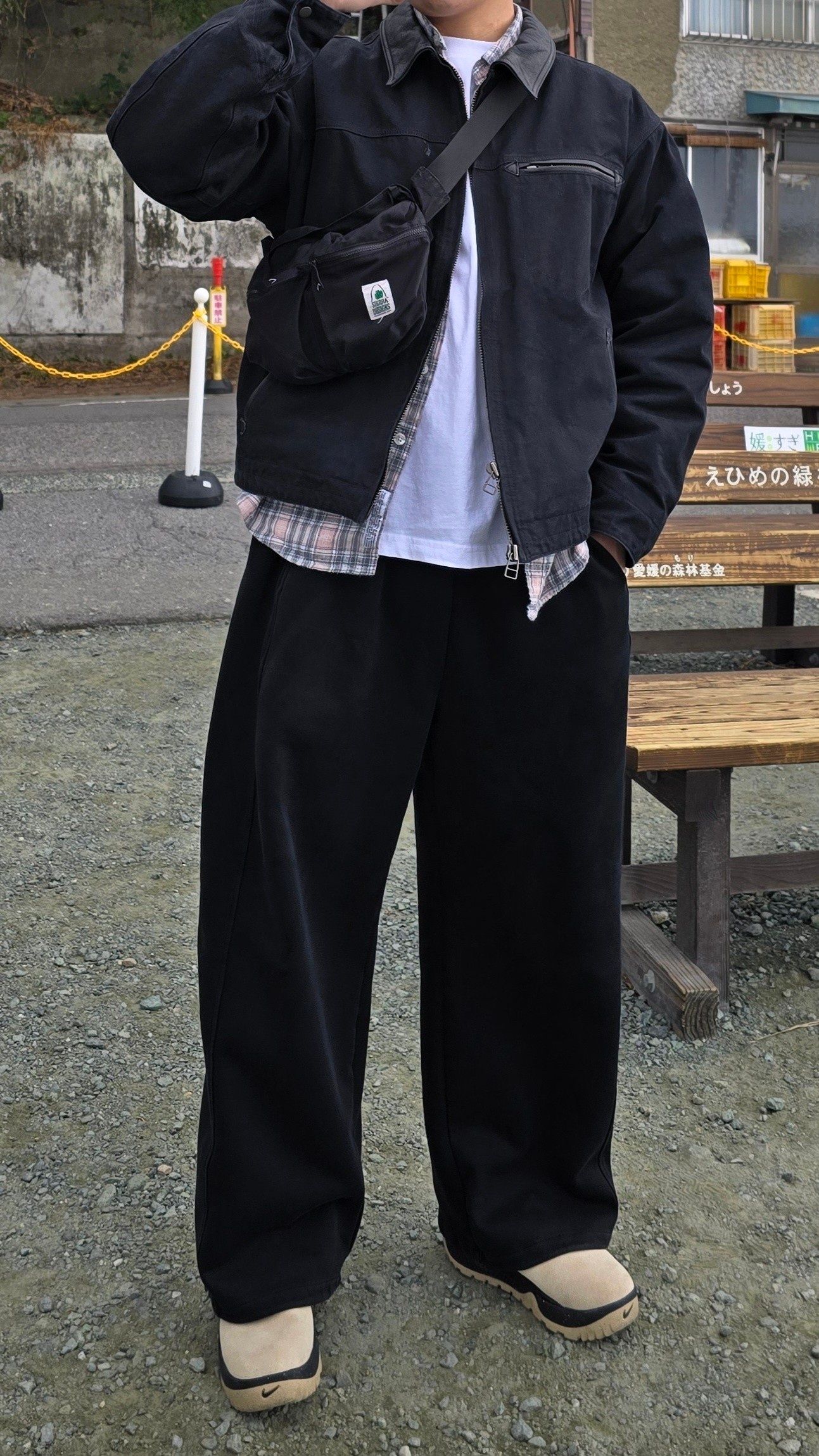 MUSINSA公式 | FRIZMWORKS HEAVY CANVAS DESTROYED WORK JACKET _ BLACK