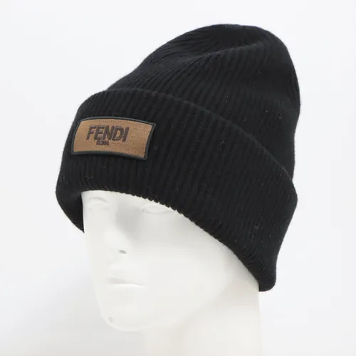 フェンディ ウール ニットキャップ ブラック ABランクの買取実績価格