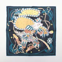 エルメス カレ45 Le Sacre de l'Hiver 冬の祭典 シルクの買取実績価格