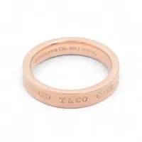 ティファニー 1837 ナロー ルベドメタル リング ゴールド ABランクの