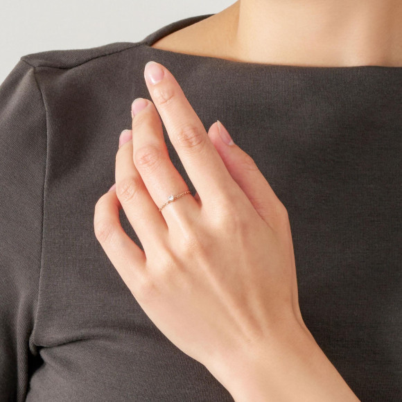 ヴァンドーム青山】ダイヤモンドキャトルチェーンリング │ 仙台PARCO