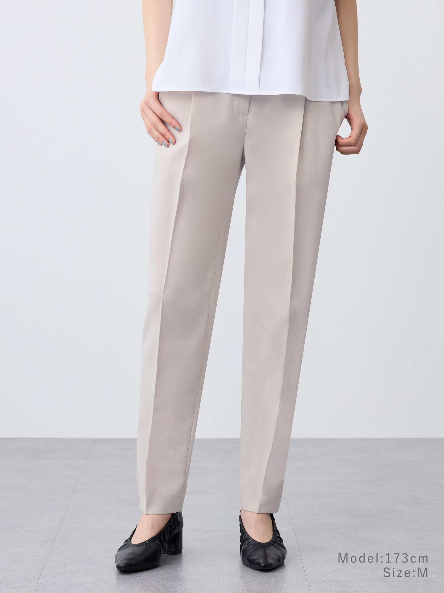 PLST(プラステ)公式 | 【丈長め】プレミアムオックステーパードパンツ