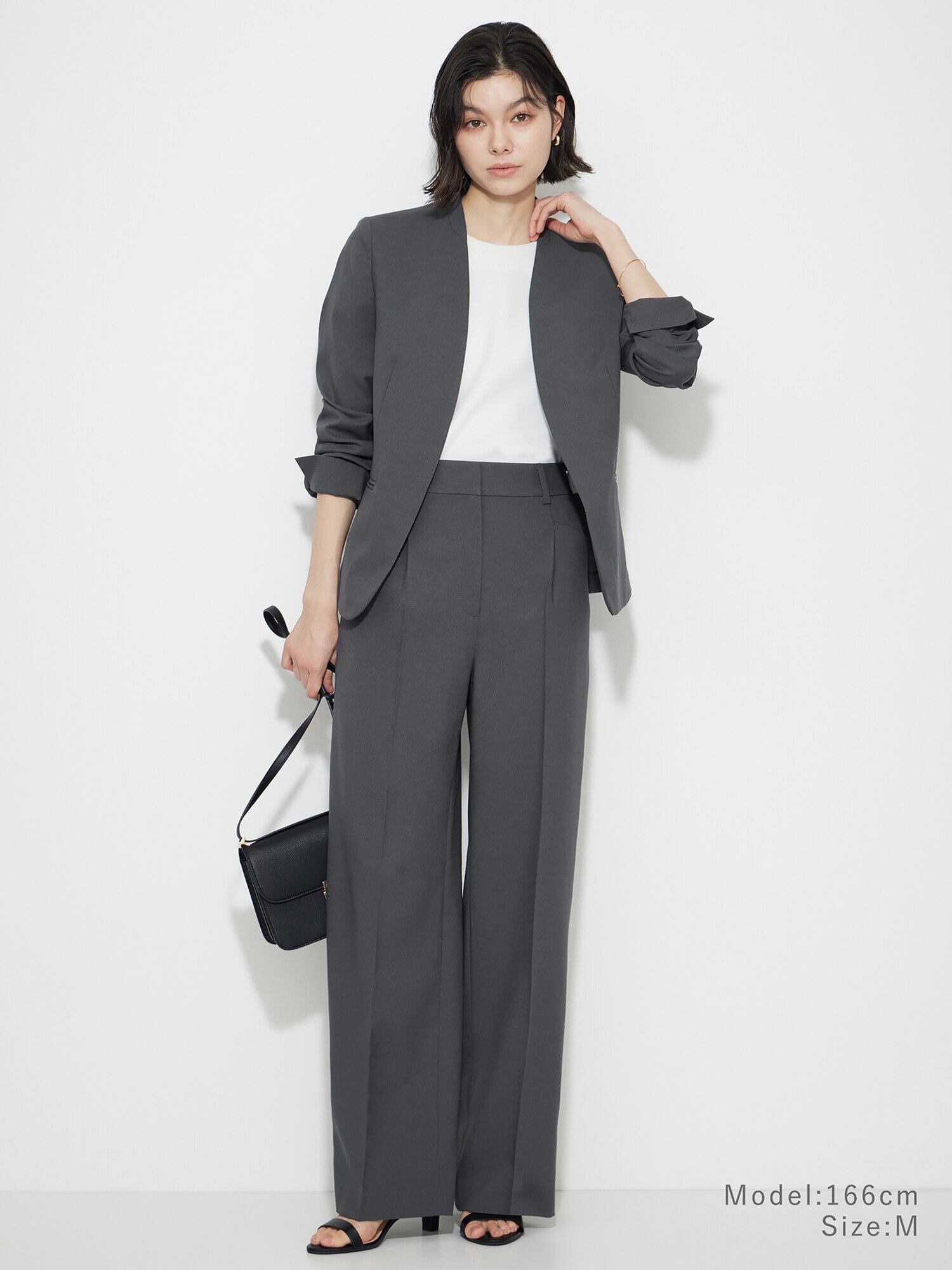 PLST(プラステ)公式 | 【丈長め】プレミアムオックスワイドストレート