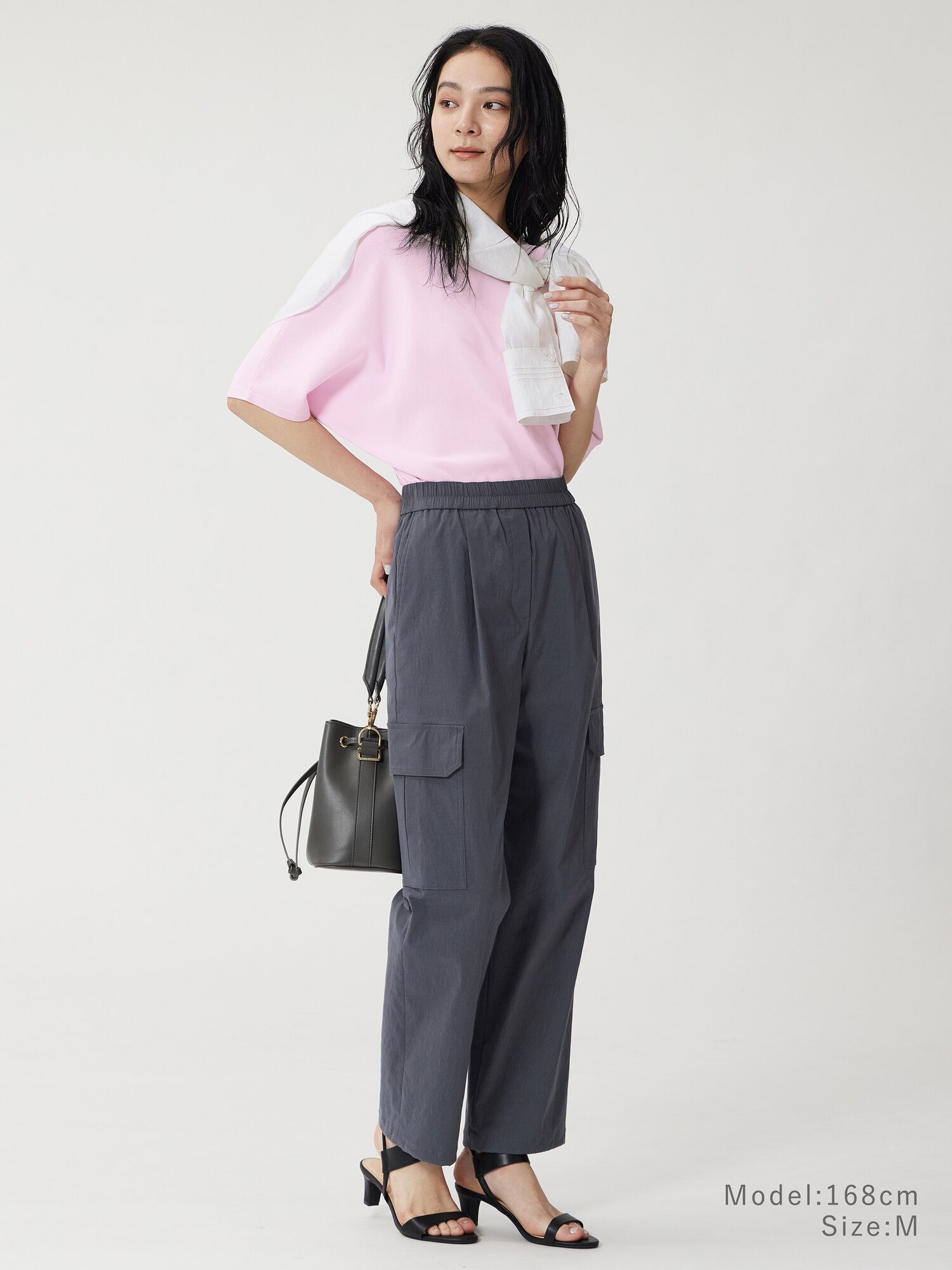 PLST(プラステ)公式 | ハイストレッチリネンカーゴパンツ