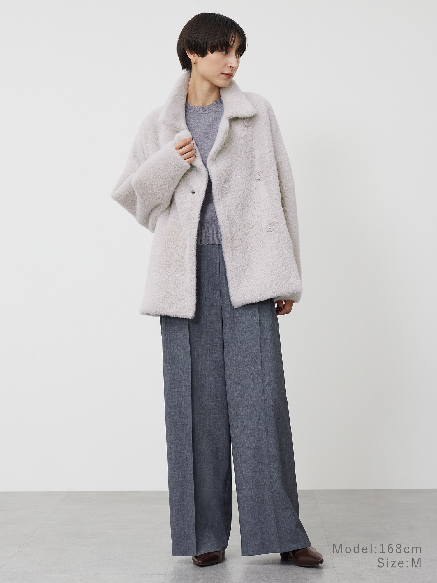 PLST(プラステ)公式 | フェザーヤーンニットコート