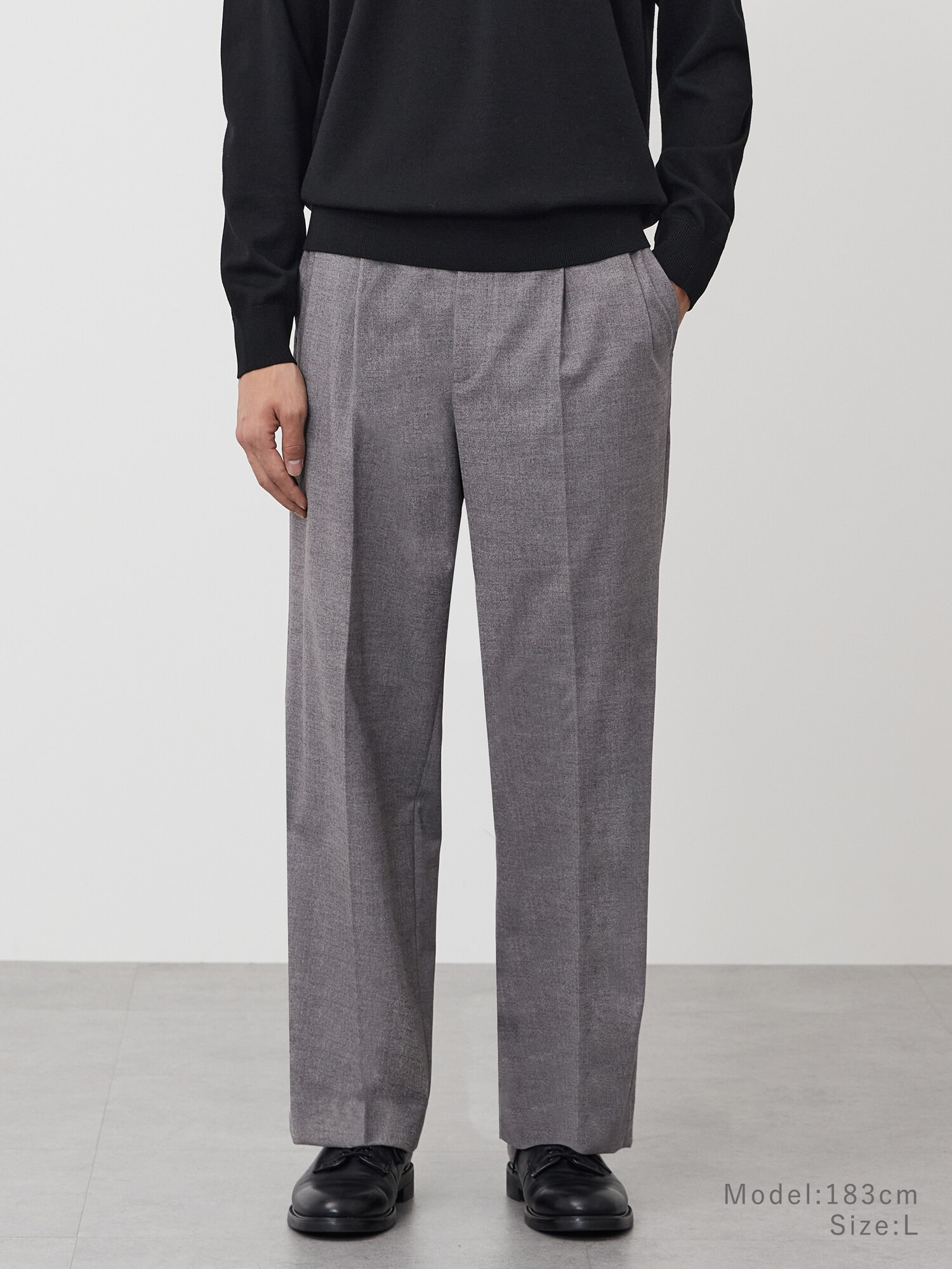 PLST(プラステ)公式 | メンズのスーツ (ウォッシャブルフラノ)