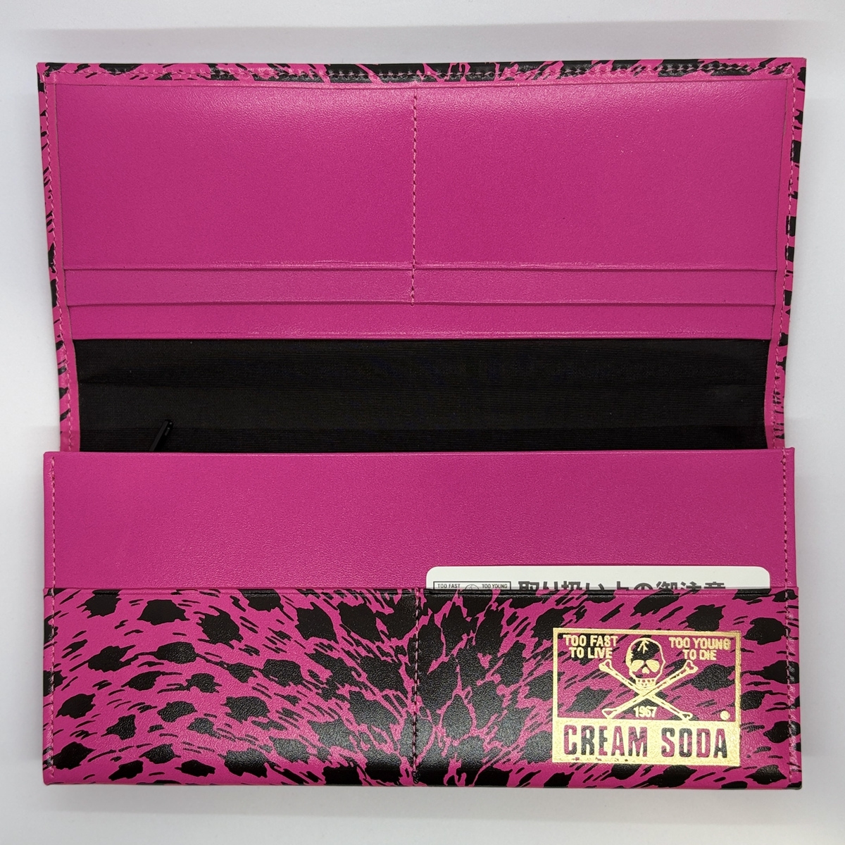 CS サイフヒョウ柄NEON PINK | ピンクドラゴン