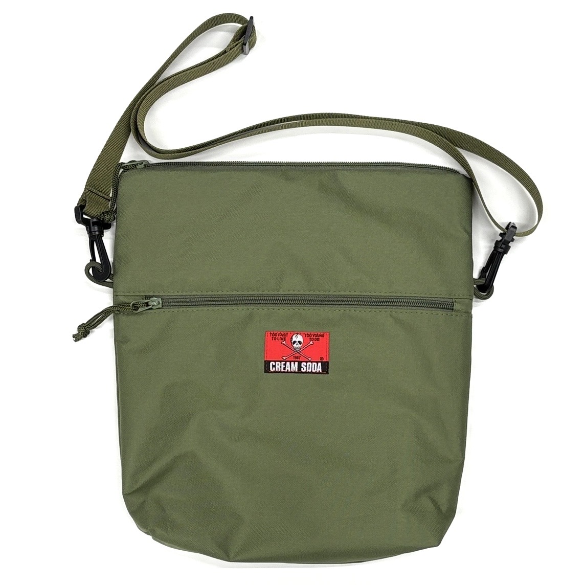 CS CROSS BODY BAG 4 M-GREEN | ピンクドラゴン