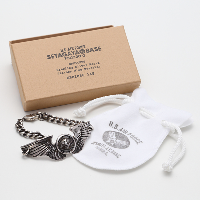 S.E.A.F. スターリングシルバー・ウイングブレスレット | 世田谷ベース
