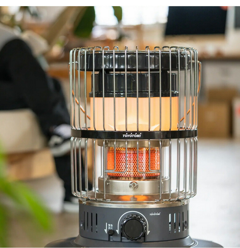 楽天市場】トヨトミ 対流形 石油ストーブ KR-47A (H) グレー