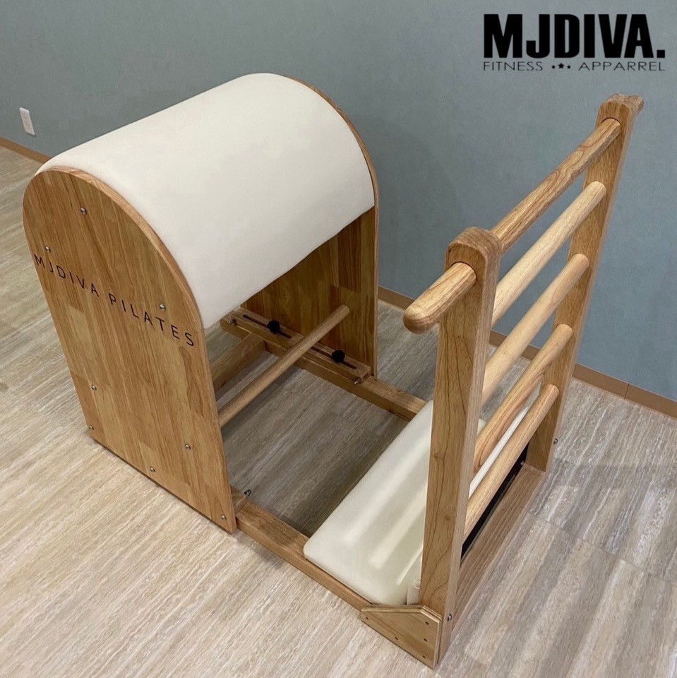 MJDIVA木製ピラティスラダーバレル ピラティスマシン トレーニング