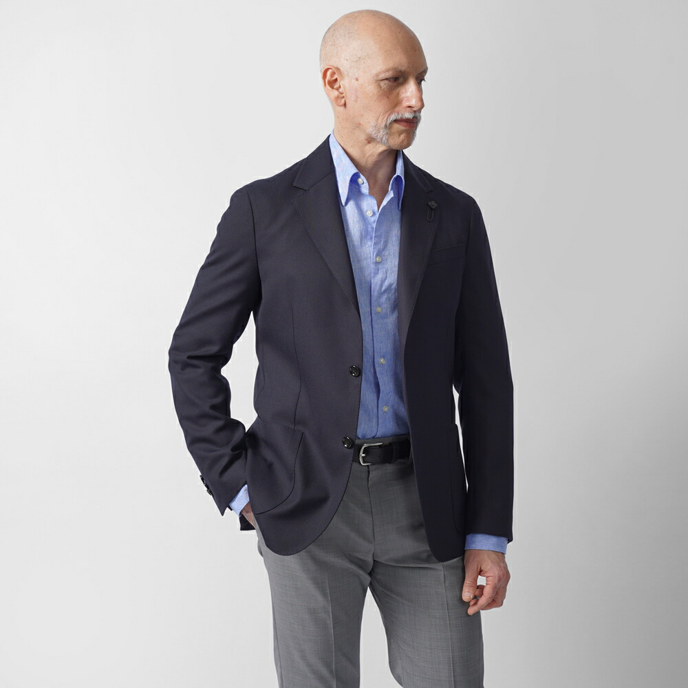 楽天市場】ラルディーニ LARDINI ジャケット ホップサック ROMA ローマ