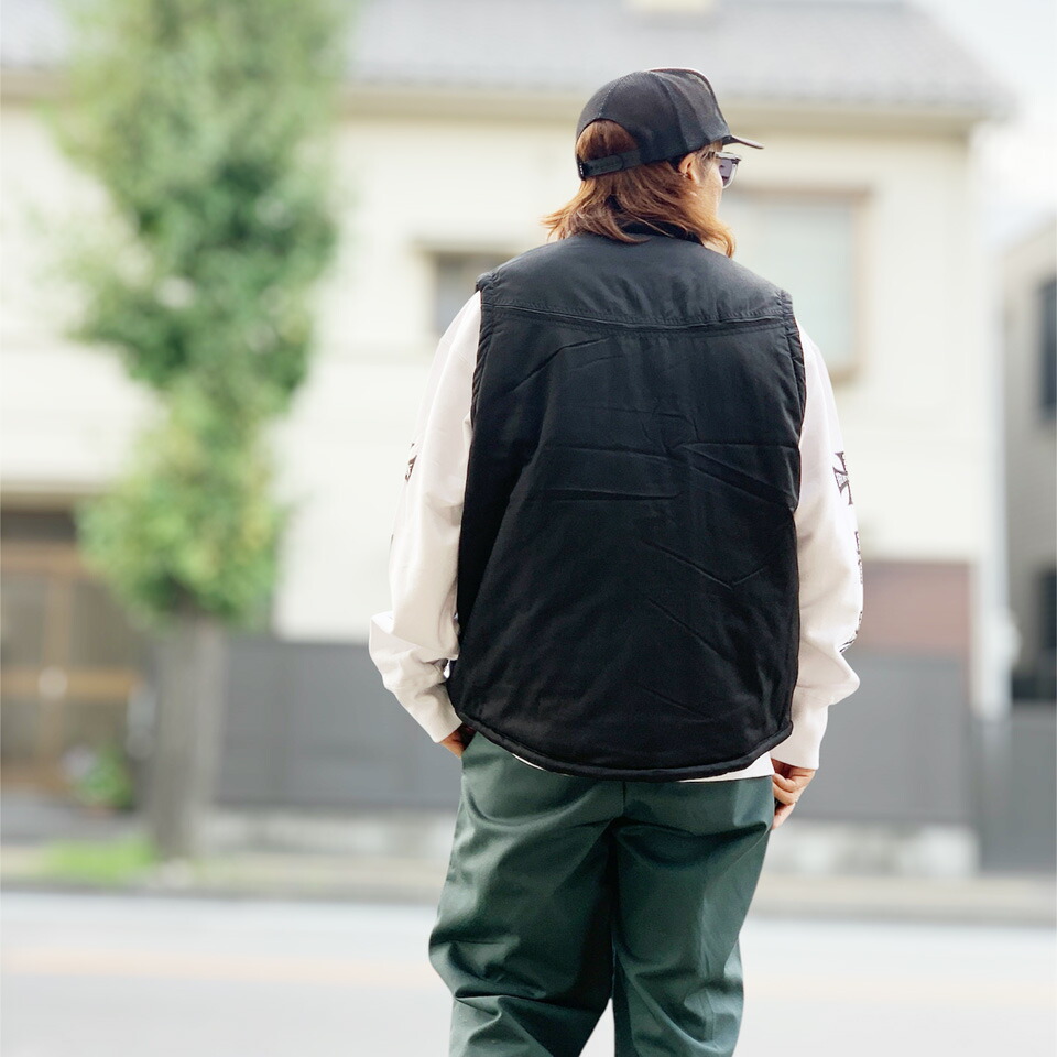 TOWN CRAFT / BLACK DERBY STYLED VEST