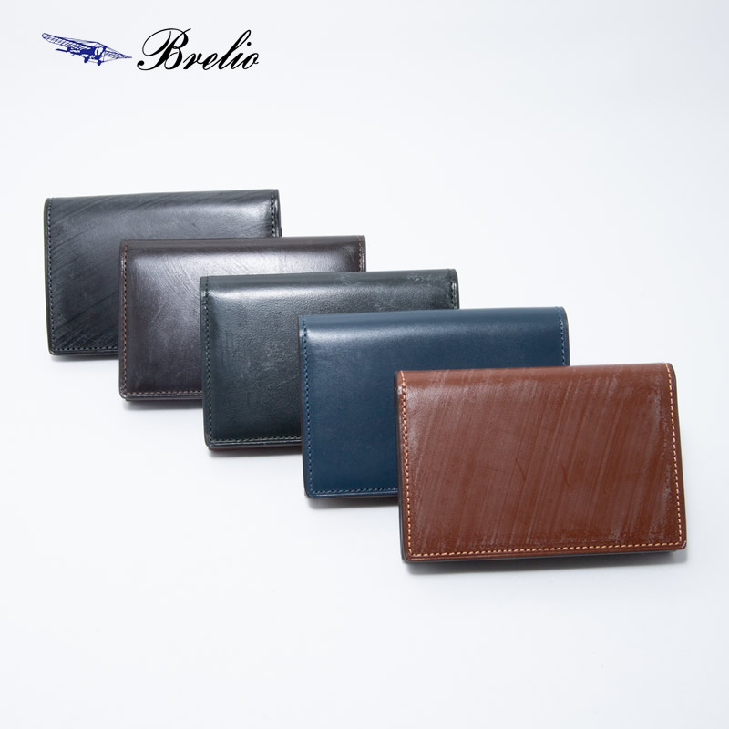 Brelio CLAYTON BRIDLE 名刺入れ風琴マチ [153] （ブレイリオ