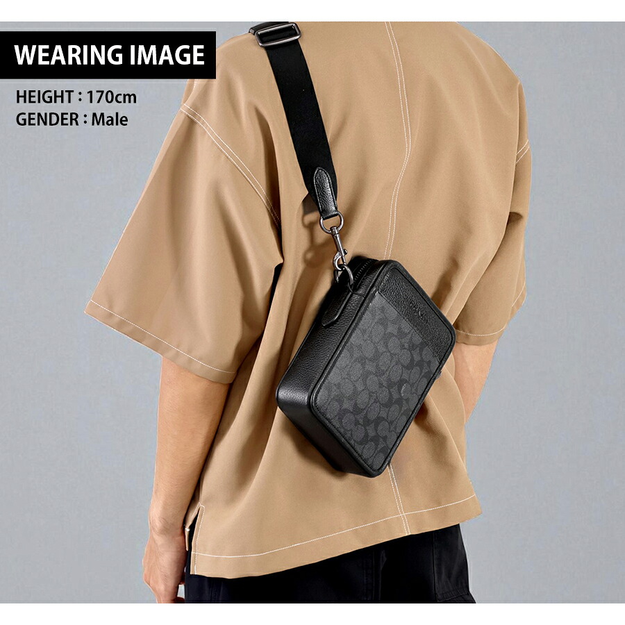 コーチ ショルダーバッグ メンズ ブランド COACH シグネチャー CW388