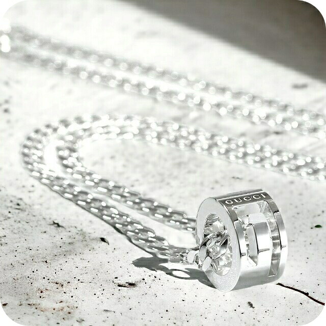 楽天市場】GUCCI グッチ ネックレス ブランド カットアウトG