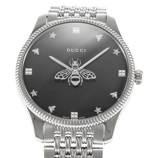 グッチ ジータイムレス クォーツ 電池式 腕時計 ブランド メンズ