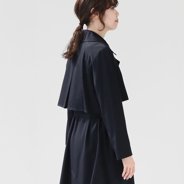 楽天市場】Ballsey(ボールジィ) ウールギャバジン ガウンコート(11-08