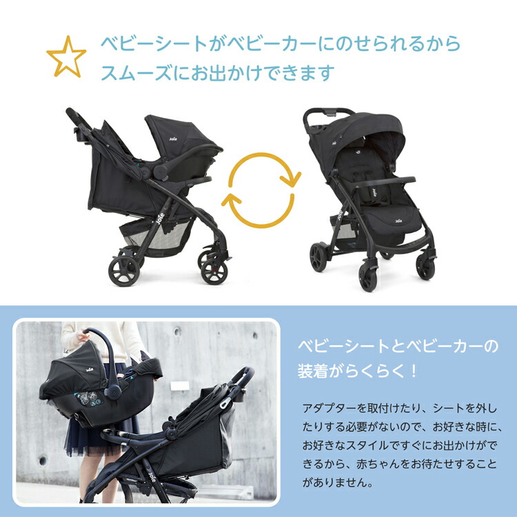 楽天市場】Joie トラベルシステム ミューズLX コール(1台)【ジョイー