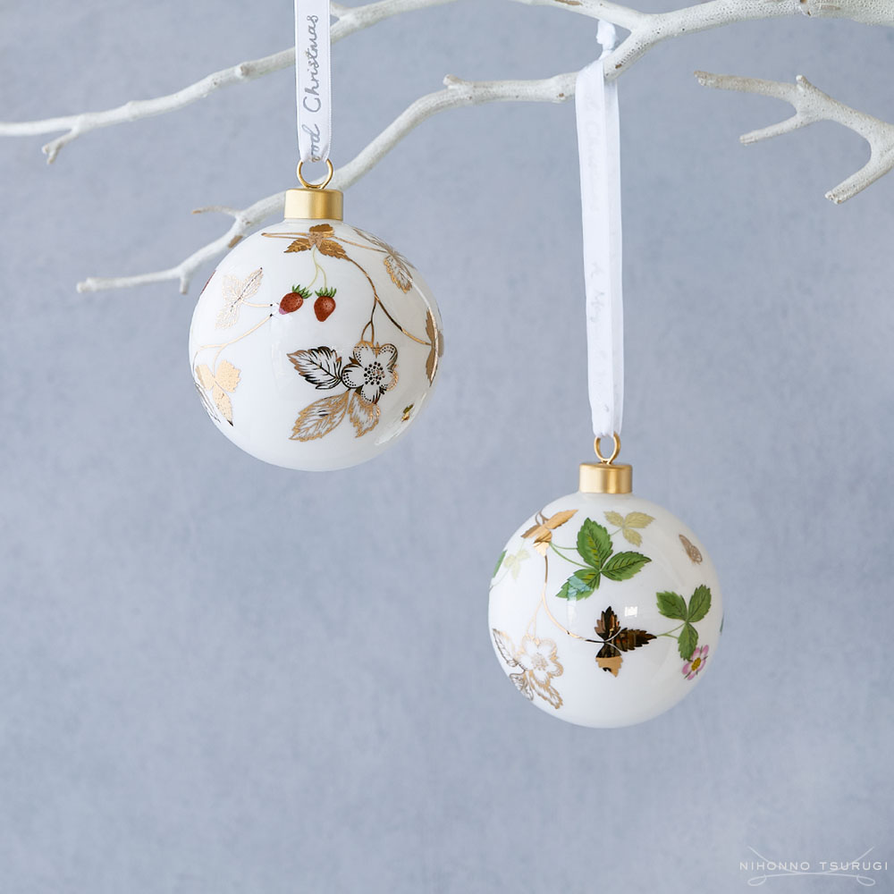 WEDGEWOOD ウェッジウッド　ホリデーオーナメント　2点セット WEDGWOODのホリデーオーナメントが今年もかわいい｜🦩