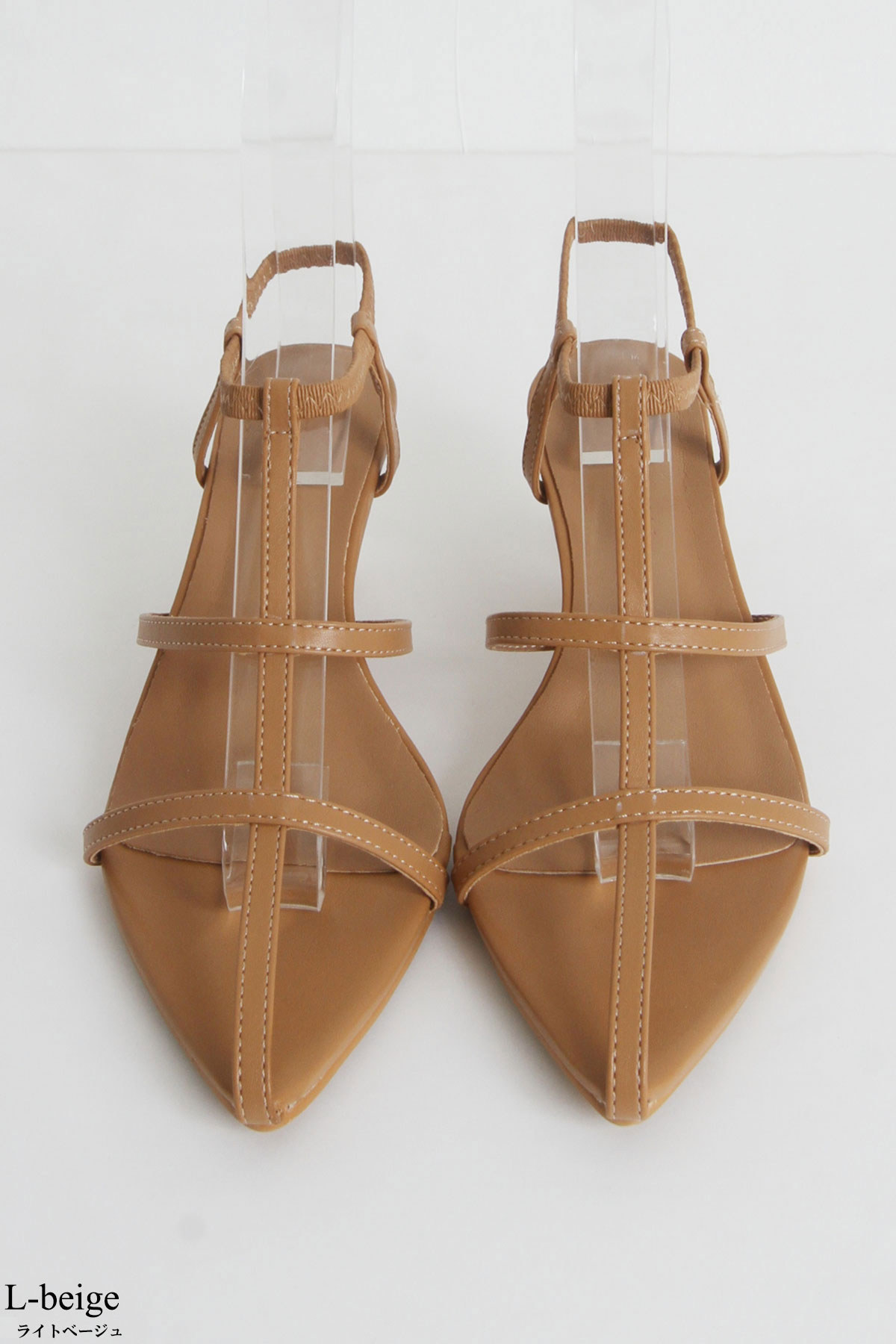 WEB限定】ポインテッドトゥサンダル