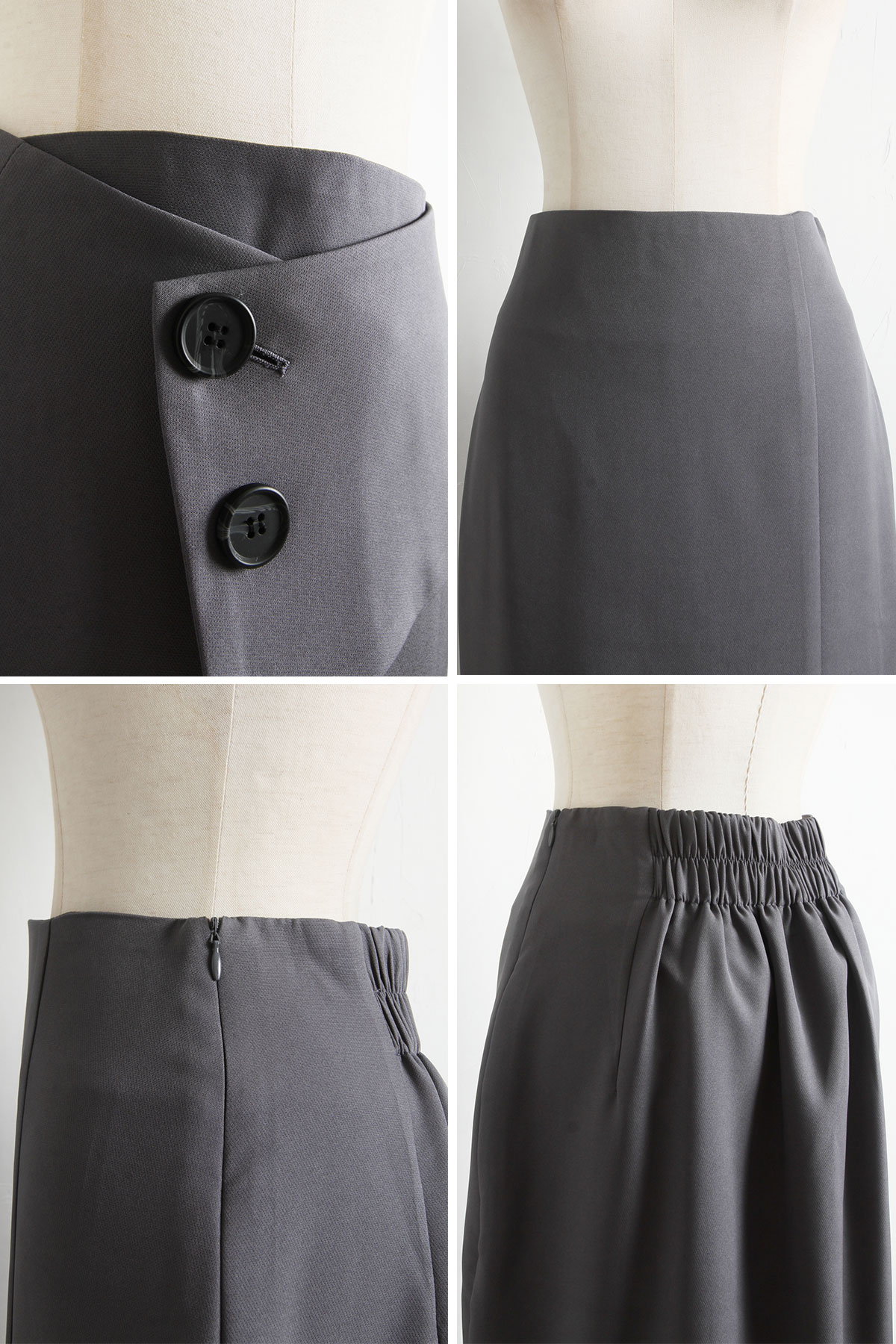 Takakoさん着用】ラップベルト付きタイトスカート