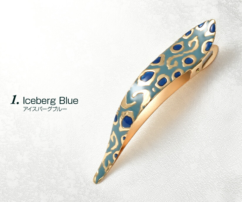 楽天市場】ヘアクリップ Ficcare Maximas Leopard フィカレ マキシマス