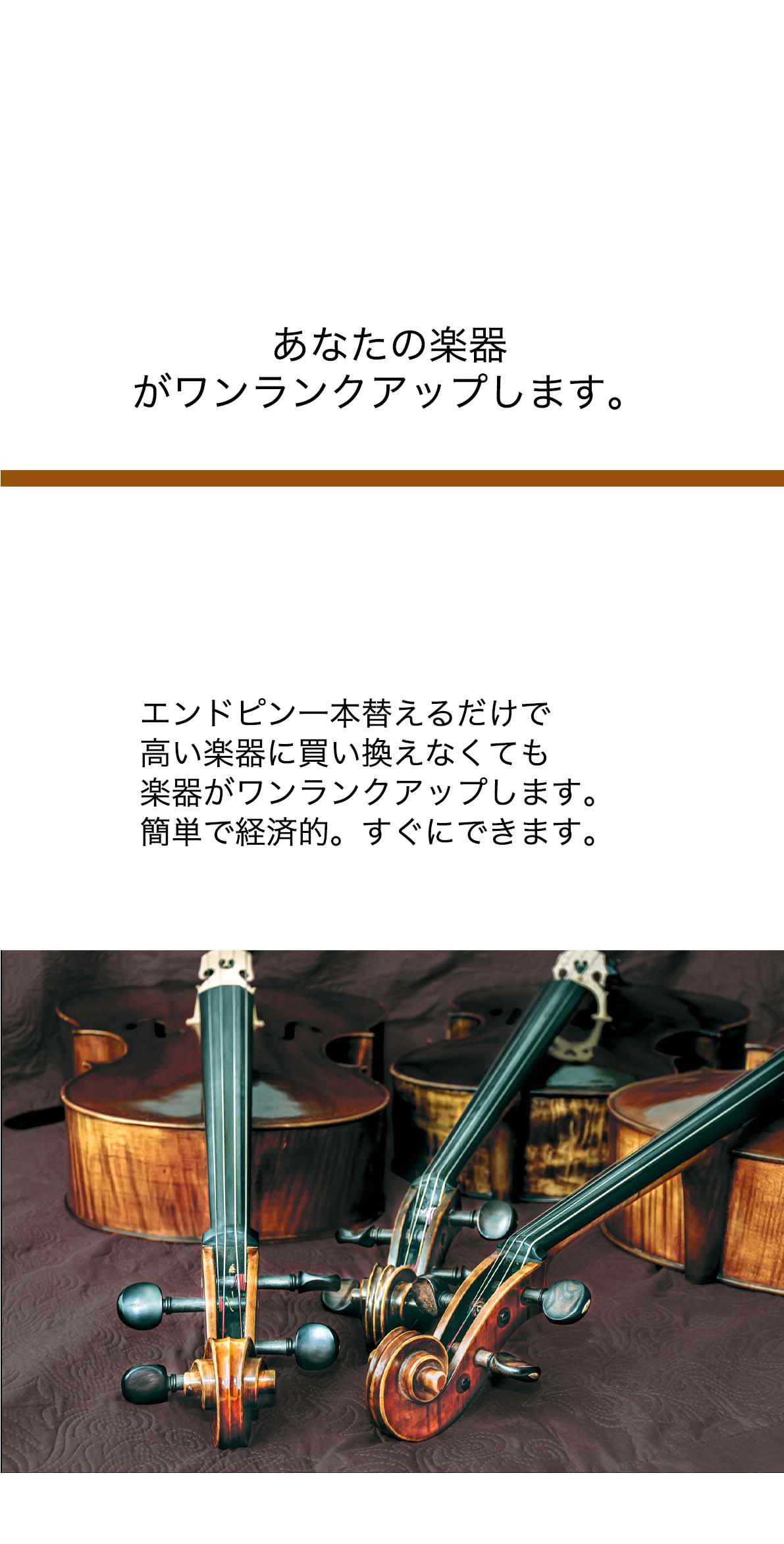 楽天市場】エンドピン チェロ プロ テールピース 楽器 8mm 10mm