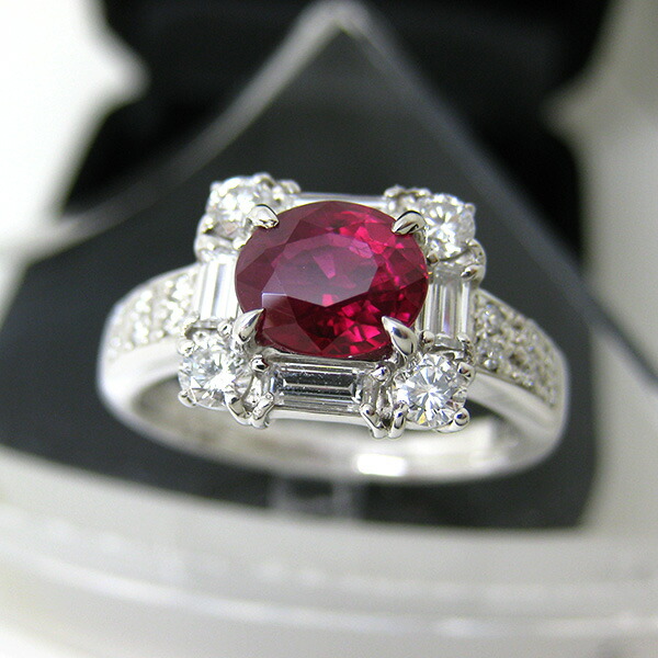 楽天市場】【半額】 リング ルビー PT900 プラチナ900 ok150130010