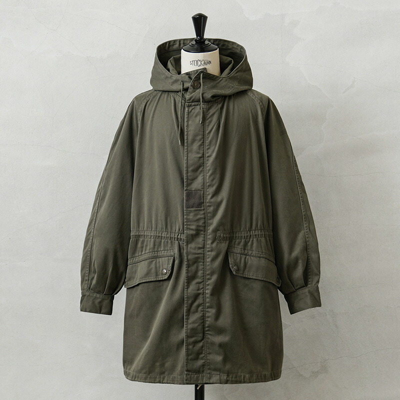 楽天市場】☆実物 USED フランス軍 M-64パーカーコート ライナー無し