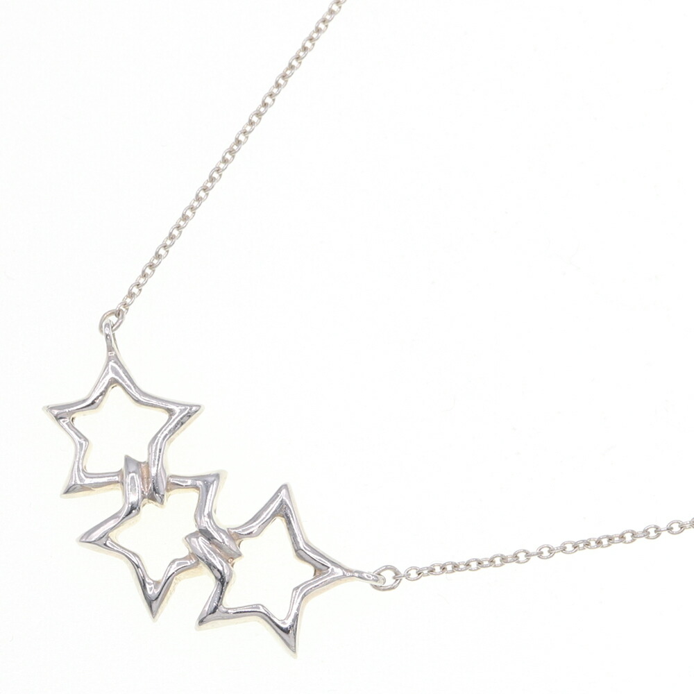 楽天市場】ティファニー ネックレス トリプルスター SV スターリング