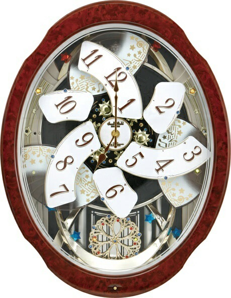 楽天市場】からくり 時計 スモールワールド 壁掛け時計 ブルームDX