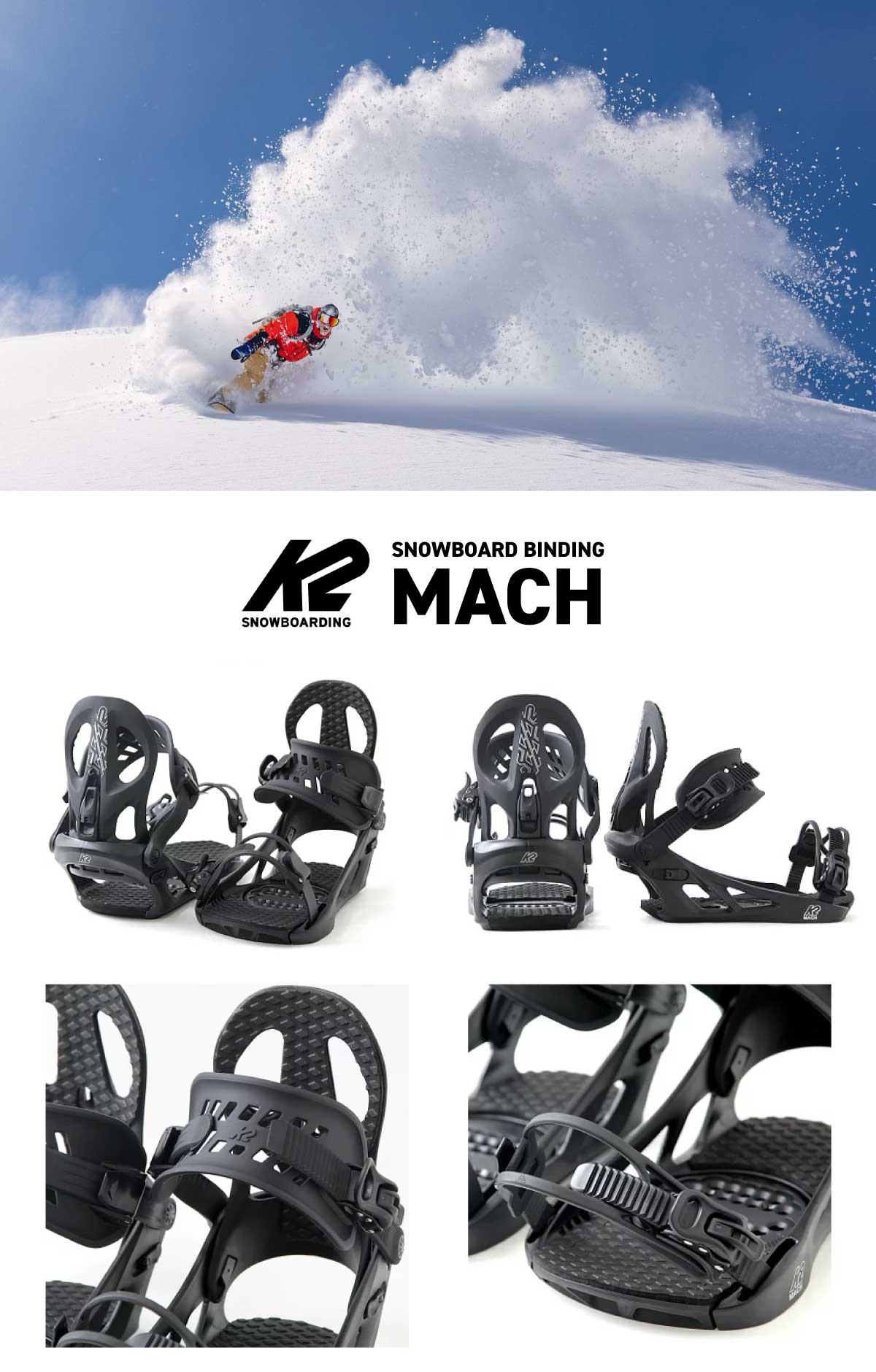 楽天市場】【最大64%OFFスーパーSALE】K2 スノーボード ビンディング