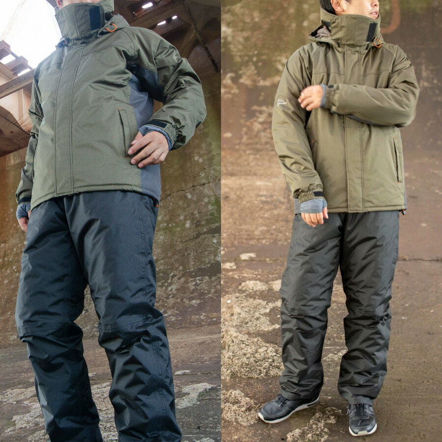 マック サーモセイバー防水防寒スーツ(上下組) AS-3150 防寒 作業着