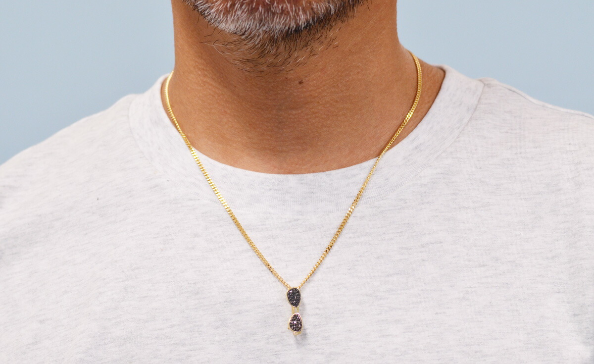 楽天市場】【ポイント11倍☆23:59まで!】ネックレス メンズ K18 18K 18