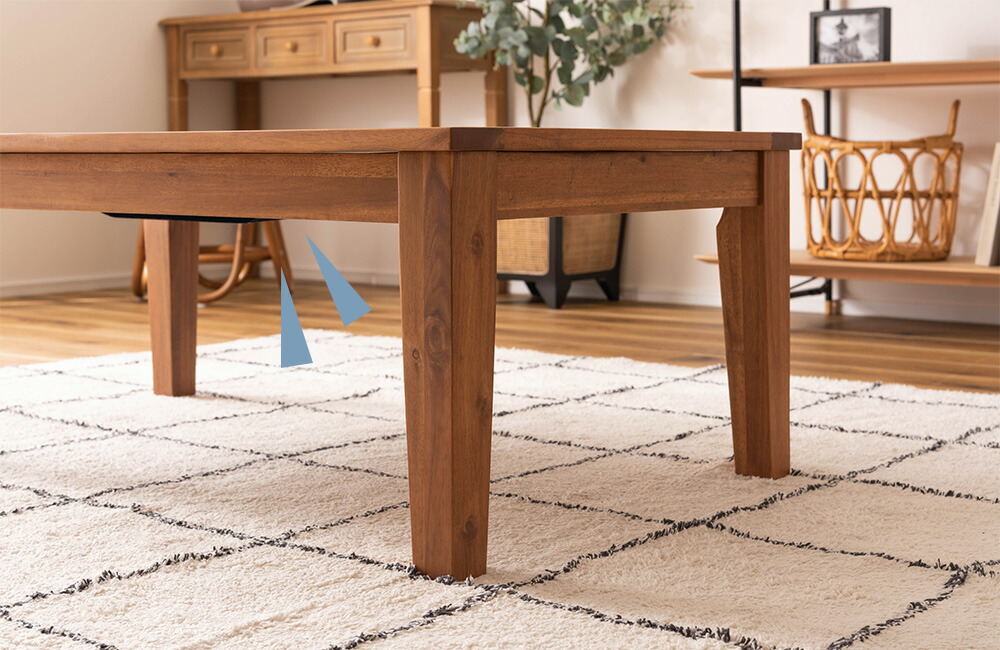 こたつテーブル 正方形 75幅 KT-115 | ヤマソロ公式