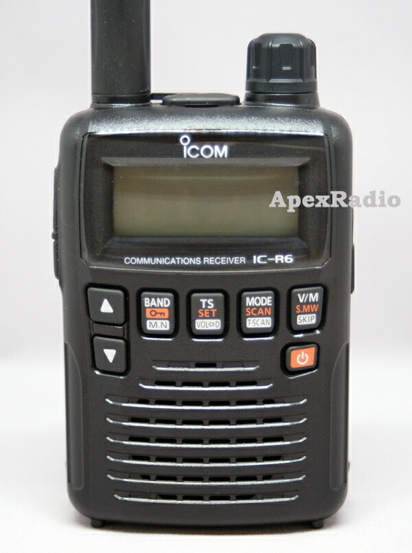 楽天市場】IC-R6 広帯域受信機 アイコム ハンディレシーバー (ICR6