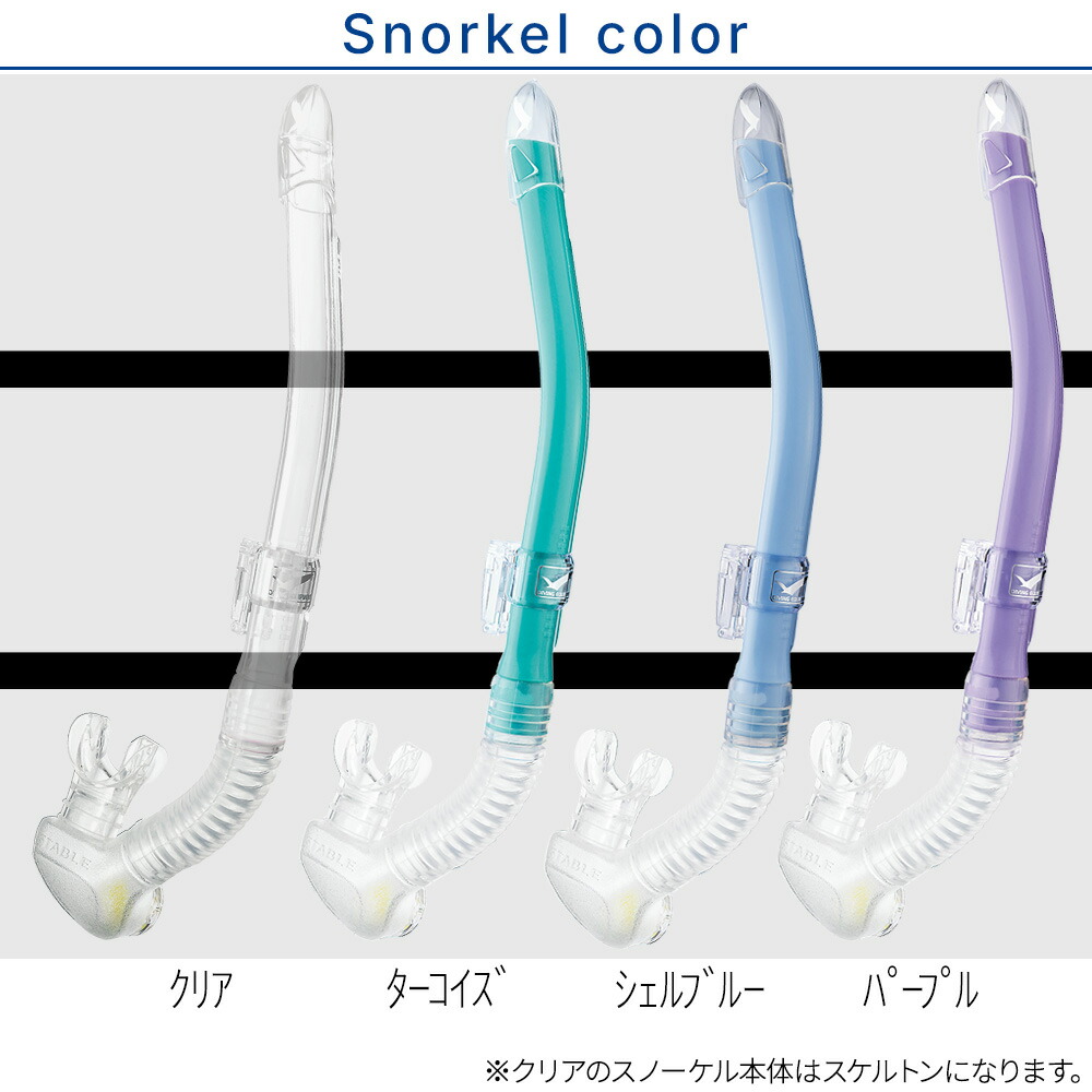 GULL 軽器材セット ココ レイラステーブル ダイビング マスク と