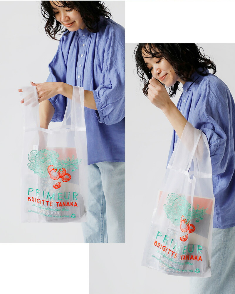 楽天市場】BRIGITTE TANAKA ブリジットタナカ 刺繍 オーガンジートート