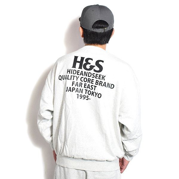 HIDE AND SEEK ハイドアンドシーク H&S Sweat Shirt (25aw)
